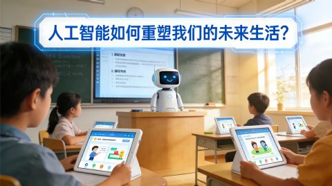 人工智能如何重塑我们的未来生活？别慌，它没你想的那么可怕，也没你以为的那么温