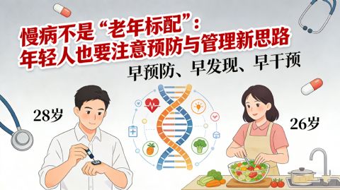 慢病不是“老年标配”：年轻人也要注意预防与管理新思路
