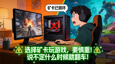 我拿矿卡打了一年游戏，现在劝你三思而后买！