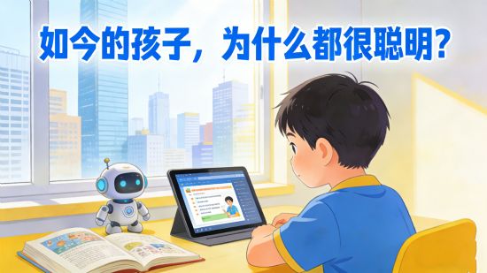 两岁识千字，三岁背唐诗：如今的孩子，为什么个个都很聪明？