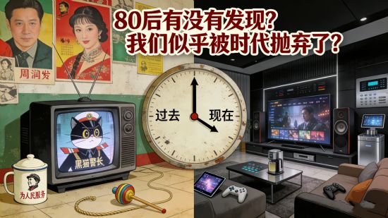 80后有没有发现？我们似乎被时代抛弃了？