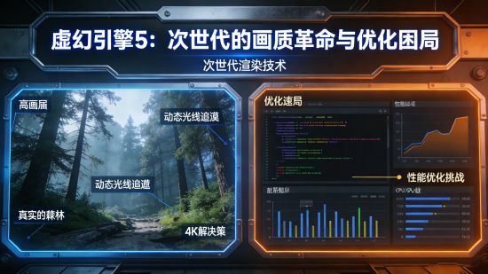 虚幻引擎5：次世代的画质革命与优化困局