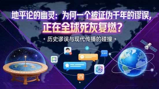地平论的幽灵：为何一个被证伪千年的谬误，正在全球死灰复燃？
