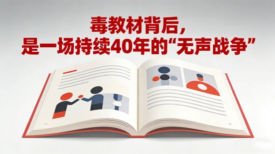 毒教材背后，是一场持续40年的“无声战争”