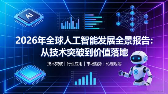 2026年全球人工智能发展全景报告：从技术突破到价值落地