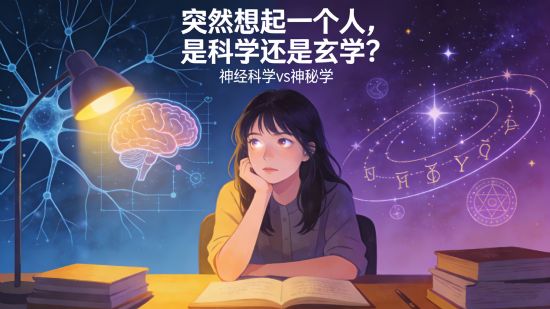 突然想起一个人，是科学还是玄学？