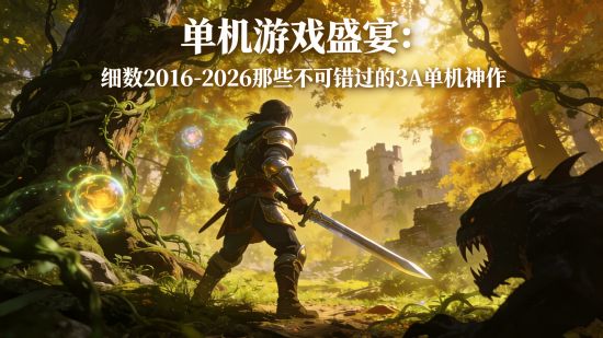 单机游戏盛宴：细数2016-2026那些不可错过的3A单机神作